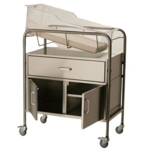 NK Medical NB-SSxDC Bassinet With Drawer And Cabinet