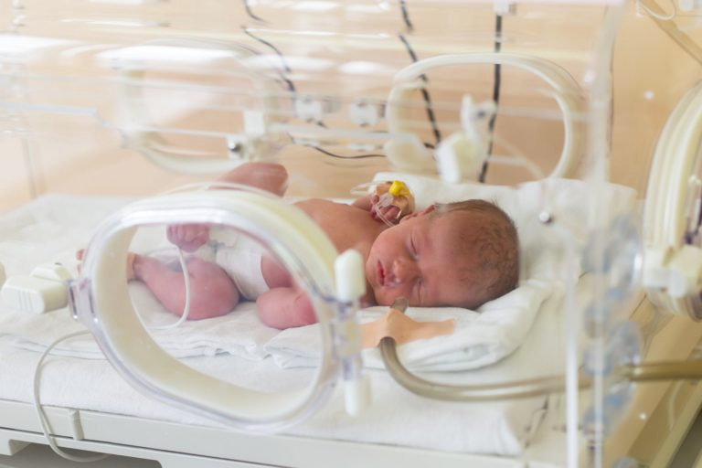 The Summer Baby Boom Is Here: Hospitals equipped for surge in summer births with on-demand Labor & Delivery and NICU rentals from US Med-Equip 1 Neonatal patient in GE Giraffe incubator. Photo by GE Healthcare