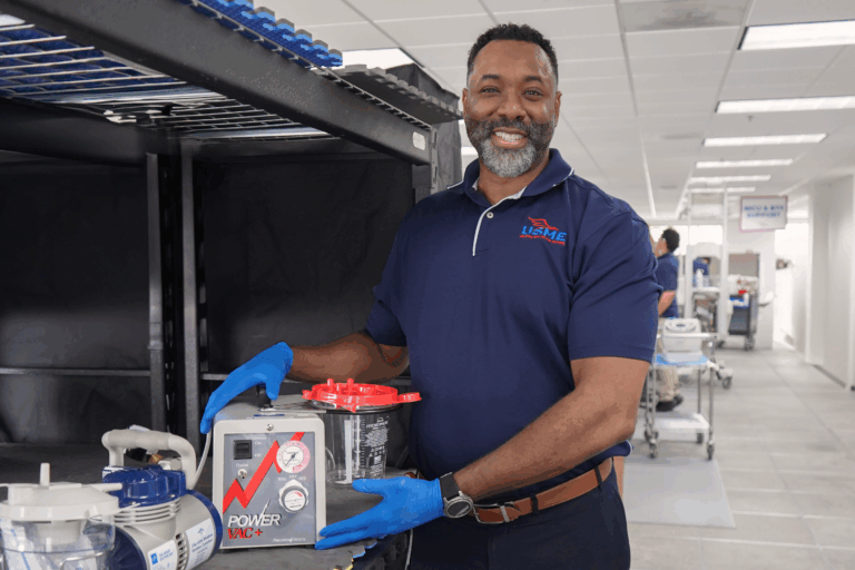 USME Representative with Suction Units